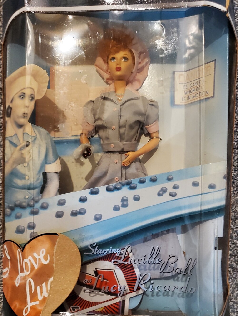 Vintage 1998 Mattel I Love Lucy 'Job Switching' Barbie Doll Classic Edition